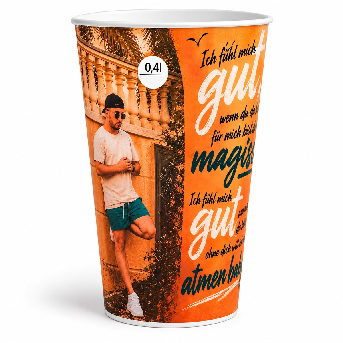 K-Fly "Wenn du da bist" Becher
