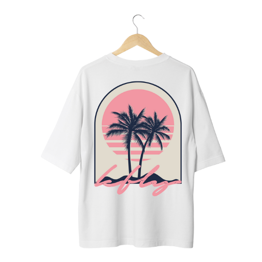 K-Fly "Summer Vibez" Shirt (weiß)