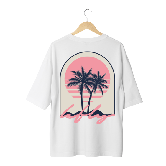 K-Fly "Summer Vibez" Shirt (weiß)