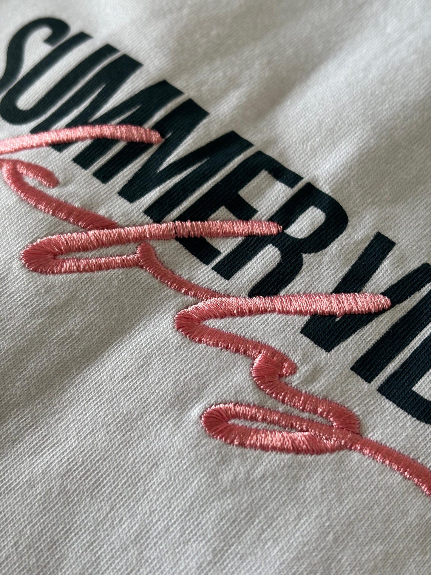 K-Fly "Summer Vibez" Shirt (weiß)